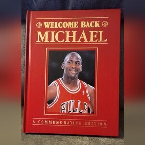 Welcome Back Michael Jordan, Commemorative Edition, unauthorized biograp…